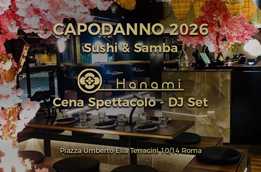 Capodanno 2026 Hanami Restaurant