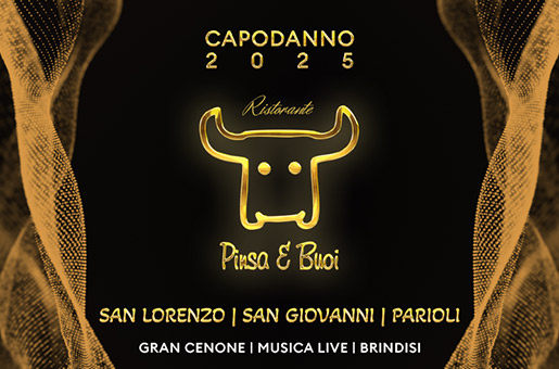 Capodanno 2027 Pinsa e Buoi Roma