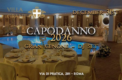 Capodanno Villa Grant Roma 2027