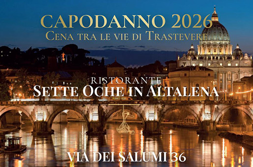 Capodanno Ristorante Sette Oche in Altalena Roma 2027